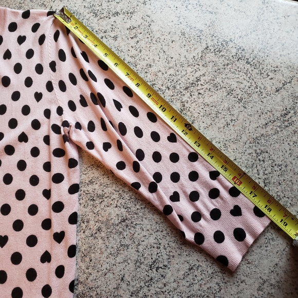 Cable & Gauge Hearts and Polka Dots Sweater - Picture 10 of 11